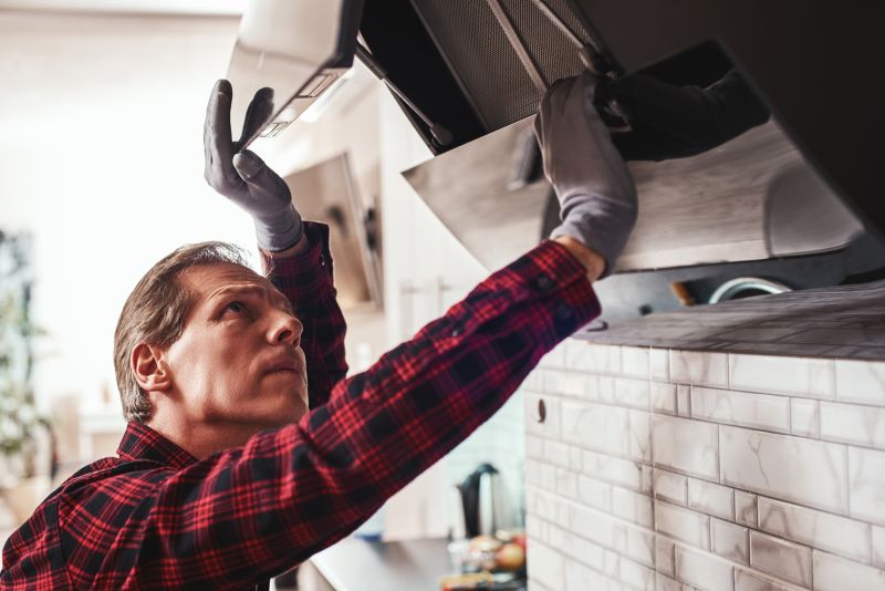 Kitchen Hood Installation in Spring